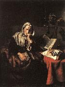 MAES, Nicolaes Apostle Thomas sf oil